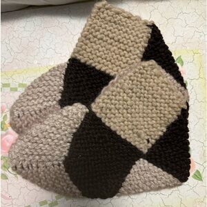 House Slippers Hand knit Handmade